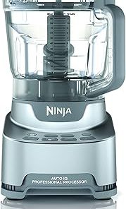 Ninja NF700C Professional XL Food Processor, 12-Cup Capacity, 4 Auto-iQ Programs, Silver, 1000-Watts
