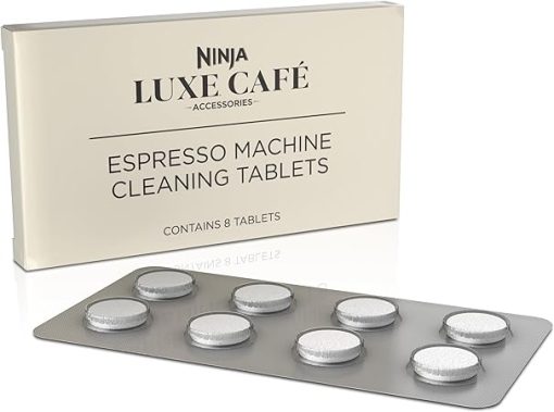Ninja Luxe Café Espresso Machine Cleaning Tablets 8-Pack, Espresso & Coffee Machine Cleaner, XSKCLNTBL8PK