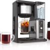 Ninja CFP105 DualBrew Hot & Iced Coffee Maker Black (Renewed) Bundle with 2 YR CPS Enhanced Protection Pack 4
