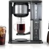 Ninja CFN602 Espresso & Coffee Barista System with Ristretto Function, Single-Serve Coffee, Compatible with Nespresso Capsule, 12-Cup Carafe, Built-in Frother, Cappuccino & Latte Maker (Renewed) 3