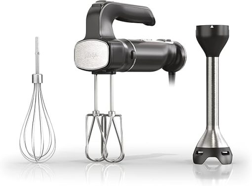 Ninja CI100C Foodi Power Mixer System Immersion Blender and HandMixer Combo, Black - Image 2