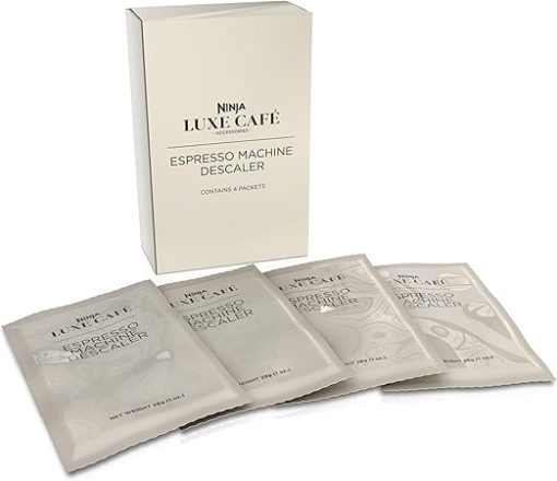 Ninja Luxe Café Espresso Machine Descaler 4-Pack, Espresso & Coffee Machine Cleaner, Descale Powder, XSKDSCLSOL4PK - Image 2