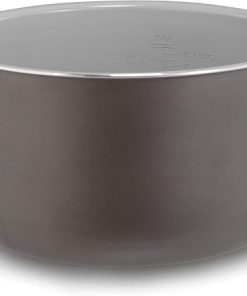 Ninja Foodi 6.5-qt. Ceramic Coated Nonstick Inner Pot, Compatible with all Ninja Foodi 6.5 qt. models, Dishwasher Safe Gray. 102FY300