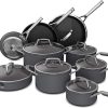 Ninja Pots and Pans Set Non Stick | Extended Life Select Ceramic Cookware Set | 10-Piece Nonstick | PFOA Free | Oven Safe to 350°F | Induction Compatible | CK89010BF 3