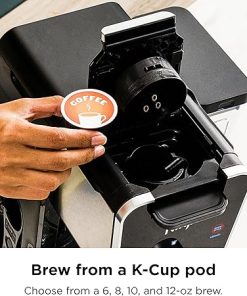 Ninja R-CFP300 DualBrew Pro Specialty 12-Cup Coffee Maker with Glass Carafe, K-Cup, 4 Brew Styles, Built-In Frother, Black – Certified Refurbished 2