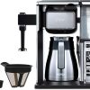 Ninja Coffee Bar Auto-iQ Programmable Coffee Maker with 6 Brew Sizes, 5 Brew Options, Milk Frother, Removable Water Reservoir and Glass Carafe (CF091) 4