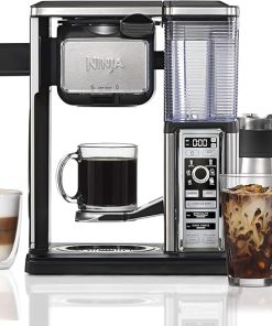 Ninja Coffee Bar Auto-iQ Programmable Coffee Maker with 6 Brew Sizes, 5 Brew Options, Milk Frother, Removable Water Reservoir, Stainless Carafe (CF097) 2