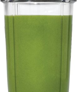 Nutri Ninja 24-Ounce BPA-Free Tritan Cup with Spout Lid, 2-Pack, XSK2424, Compatable with: BL45x/BL48x/BL49x/BL64x/BL68x/BN4xx/BN75x/BN8xx/BR6xx/ SS1xx/SS15x/SS3xx/SS4xx/CB1xx/CB3xx/CB4xx/TB3xx/TB4xx 2