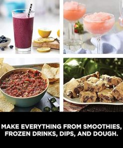 Ninja Mega Kitchen System (BL770) Blender/Food Processor with 1500W Auto-iQ Base, 72oz Pitcher, 64oz Processor Bowl, (4) 16oz Cup for Smoothies, Dough & More (1500W Blender, 64oz Processor & 4 ToGo Cups) 2
