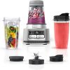 Ninja Blast Portable Blender & Accessories, Cordless, 18oz. Vessel, Personal Blender for Shakes & Smoothies, Leakproof Lid & Sip Spout, USB-C Cord, Dishwasher Safe Parts, BPA Free, Grey, CL155AGY 3