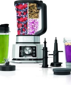 Ninja Foodi Power Blender & Processor System with Smoothie Bowl Maker and Nutrient Extractor, Black/Silver (SS351C) – Canadian Edition 72oz 2
