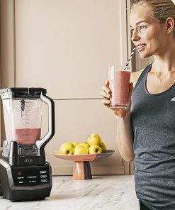 Ninja Smart Screen Blender with 1000-Watt Base, 4-Auto-iQ Programs, Touchscreen Display, Total Crushing Pitcher, (CT650), Black 2