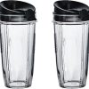 Ninja Master Prep Pro 40oz & 48oz Replacement Pitcher Bowl Splash Guard Lid 4