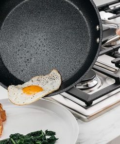 Ninja Foodi NeverStick Premium 12-Inch Fry Pan, Black (C30030C) 2